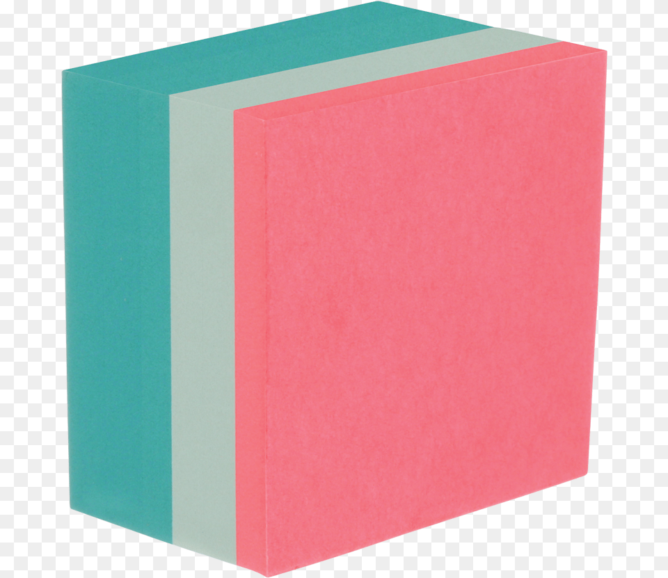 Post It Notes Cube 3quot X 3quot 490 Sheets Per Pad Poppy Construction Paper, Foam, Box Png Image