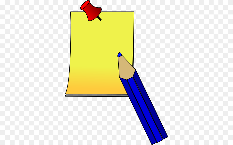 Post It Paper Pen Clip Art, Pencil Free Png