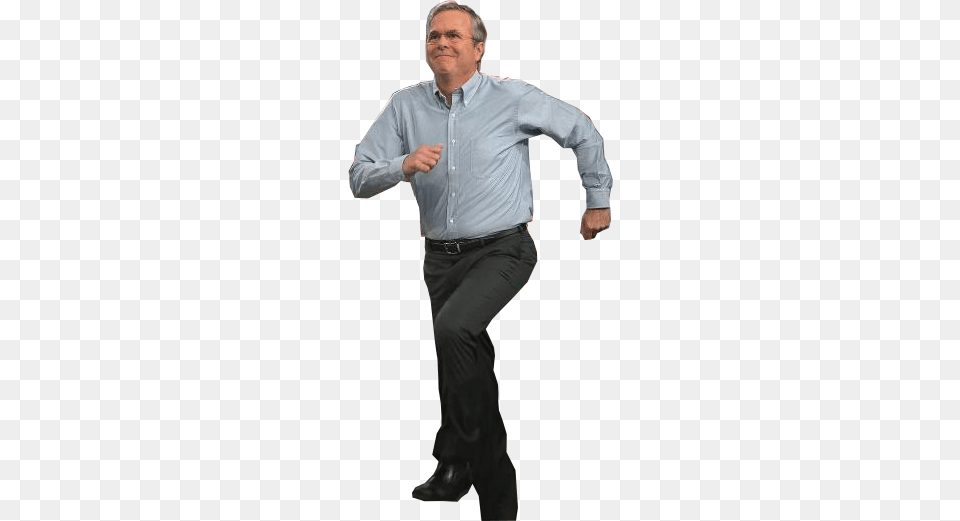 Post Jeb, Shirt, Person, Clothing, Crowd Free Png