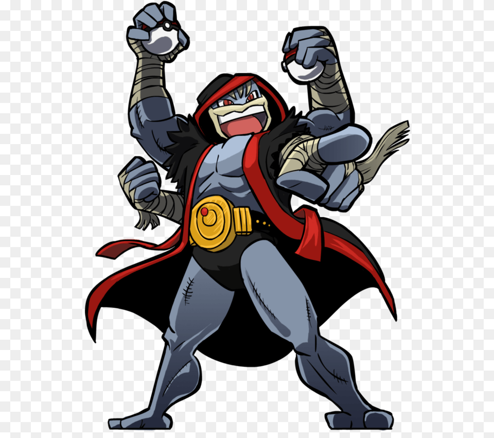 Post Machamp Gijinka, Book, Comics, Publication, Person Png