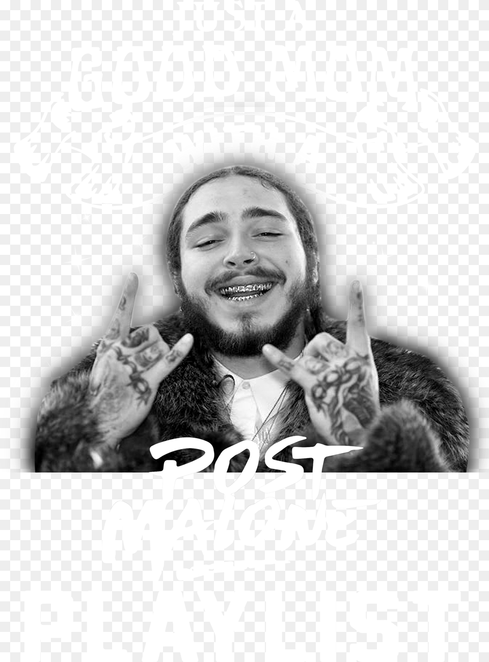 Post Malone, Poster, Advertisement, Person, Man Free Png Download