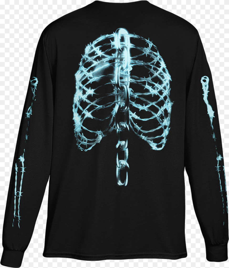 Post Malone Merch Skeleton, Clothing, Long Sleeve, Sleeve, Coat Free Transparent Png