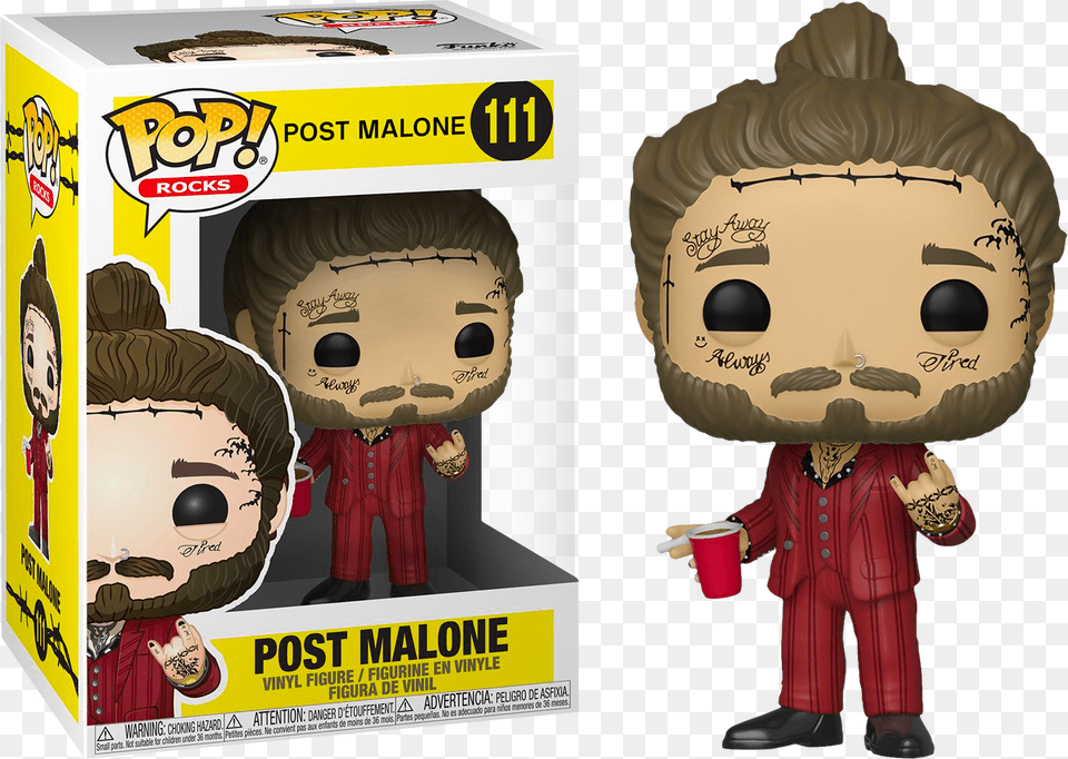 Post Malone Pop Figure, Adult, Face, Female, Head Png Image