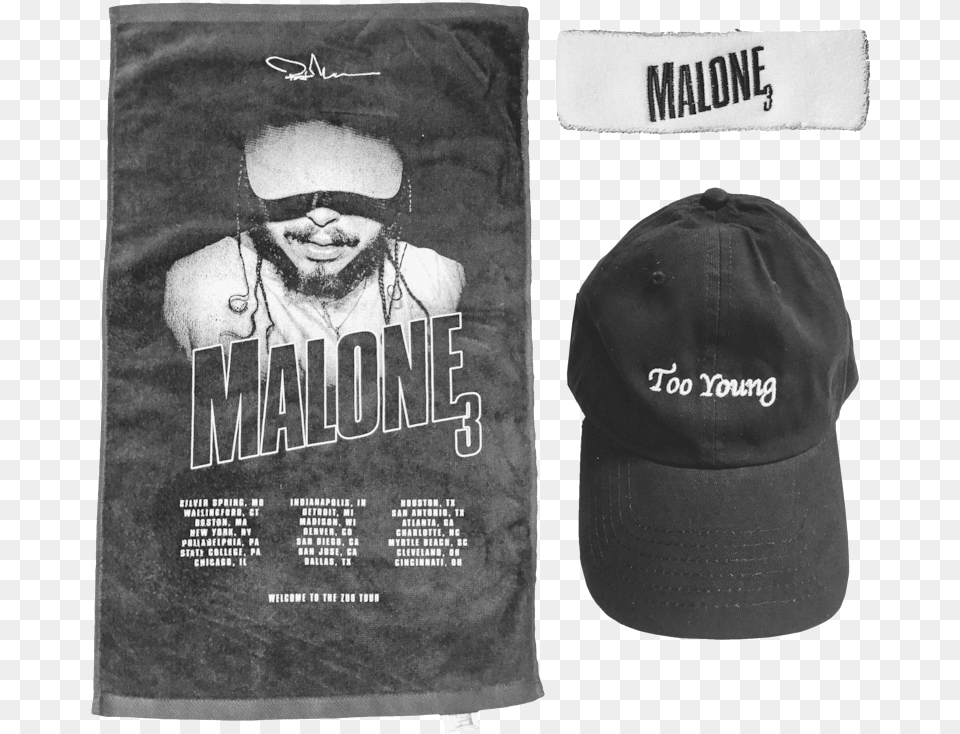 Post Malone Shirt Too Young, Hat, Baseball Cap, Cap, Clothing Png