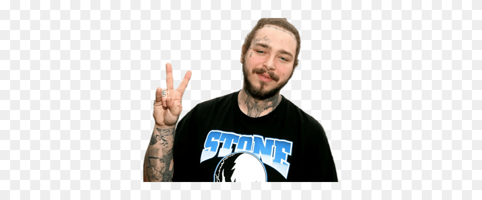 Post Malone Transparent Images, Tattoo, Body Part, Clothing, T-shirt Png