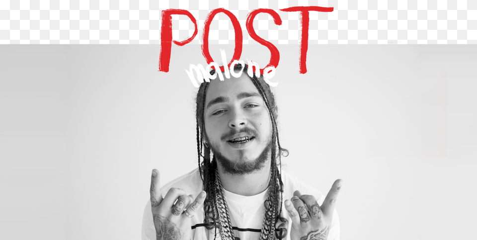 Post Malone Wallpaper Iphone, Adult, Portrait, Photography, Person Png Image
