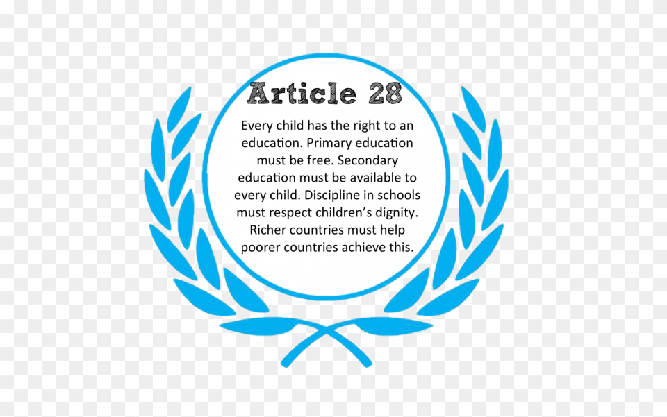 Post Navigation Article 28 Right To Education, Symbol, Leaf, Plant Free Png Download
