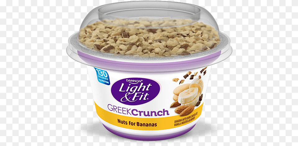 Post Navigation Oikos Vanilla Almond Crunch, Dessert, Food, Yogurt, Cream Png Image