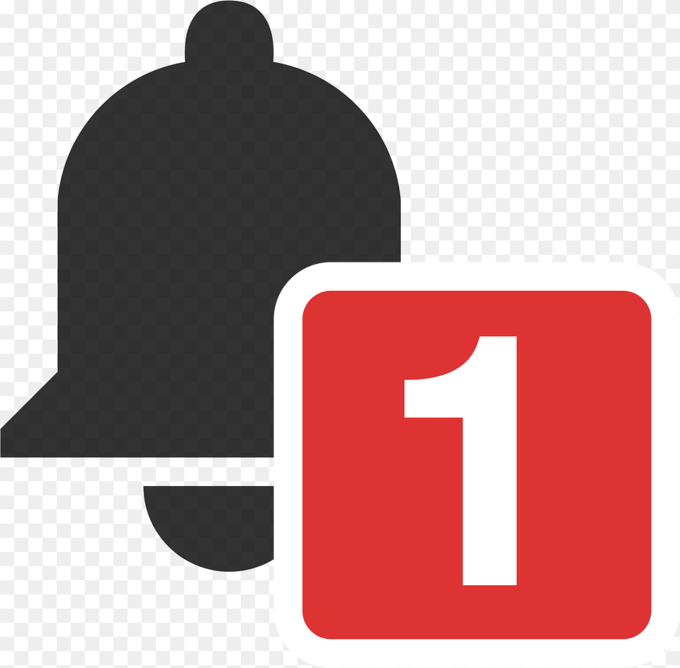 Post Notification Youtube Clipart Post Notification Bell, First Aid, Symbol, Number, Text Free Transparent Png