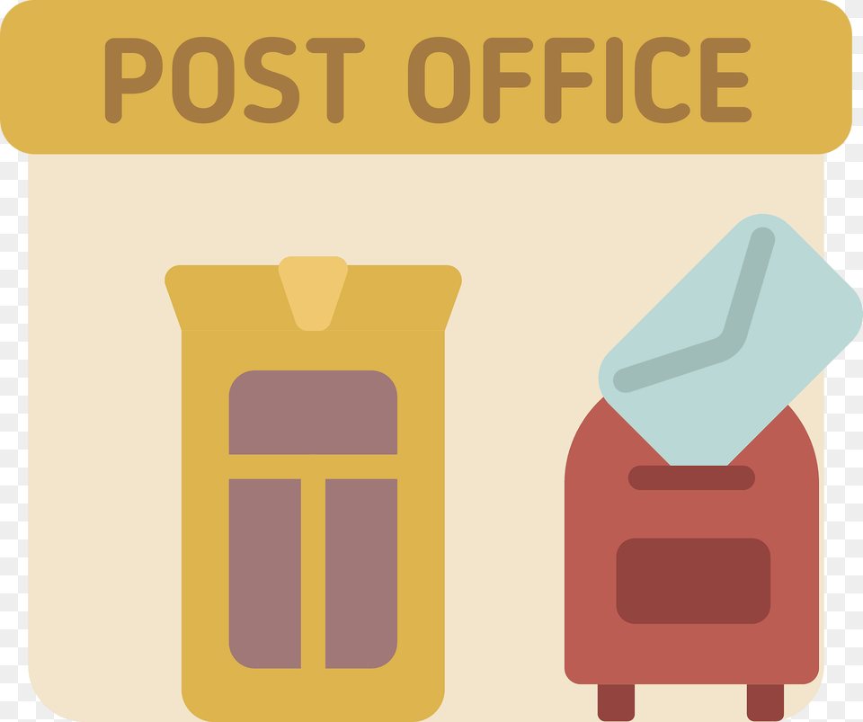 Post Office Clipart, Paper, Plastic Free Png