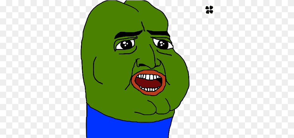Post Pepe Shrek, Green, Head, Person, Face Free Transparent Png