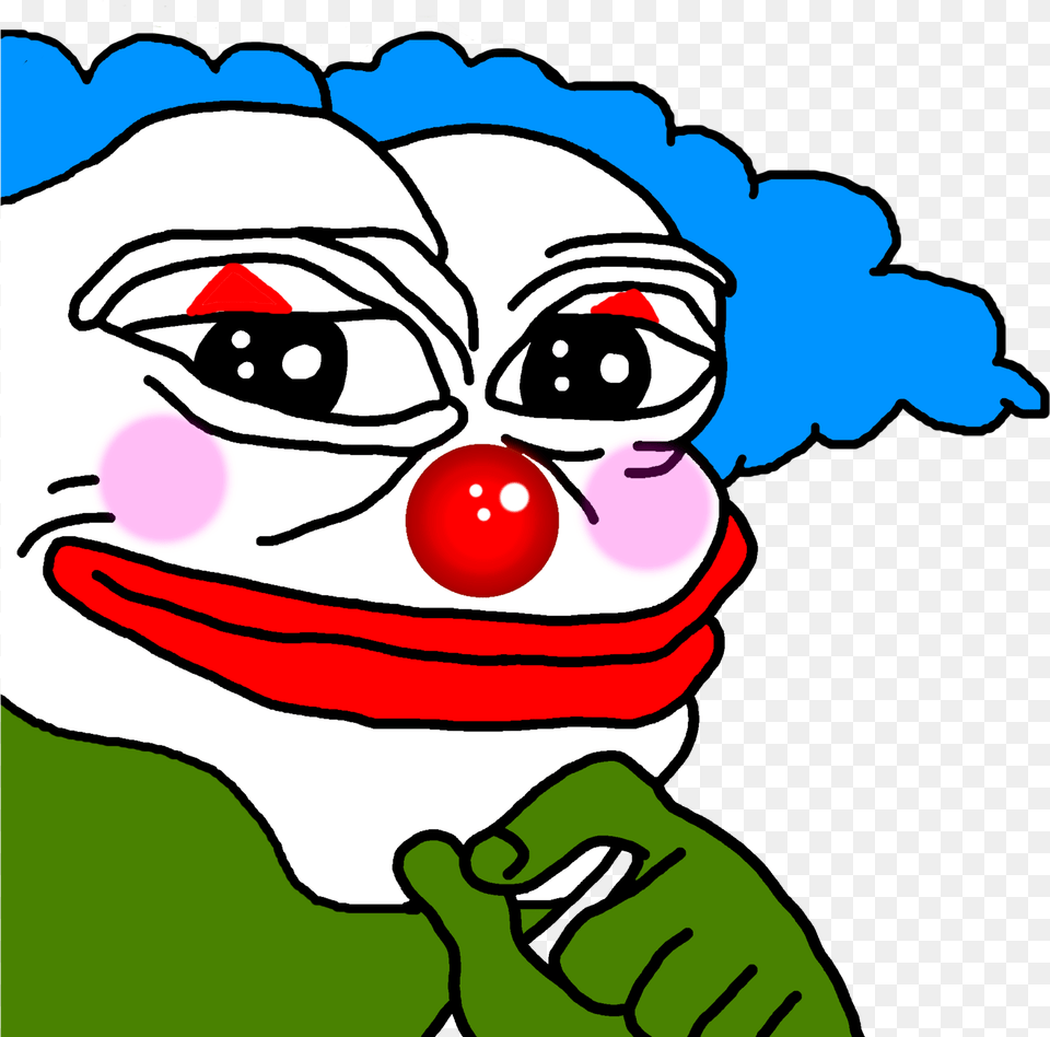 Post Pepe The Frog, Clown, Performer, Person, Baby Free Png