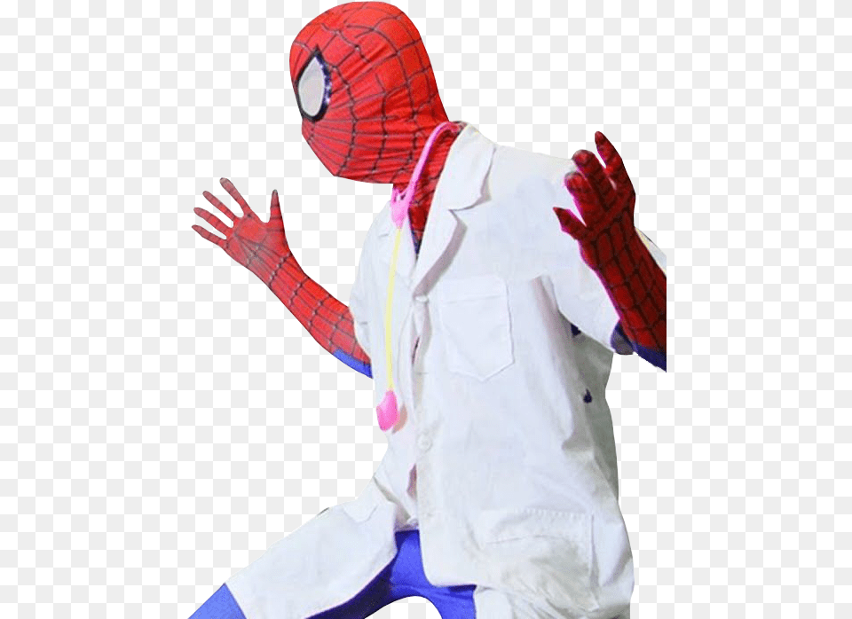 Post Spider Man, Clothing, Coat, Person, Lab Coat Free Png
