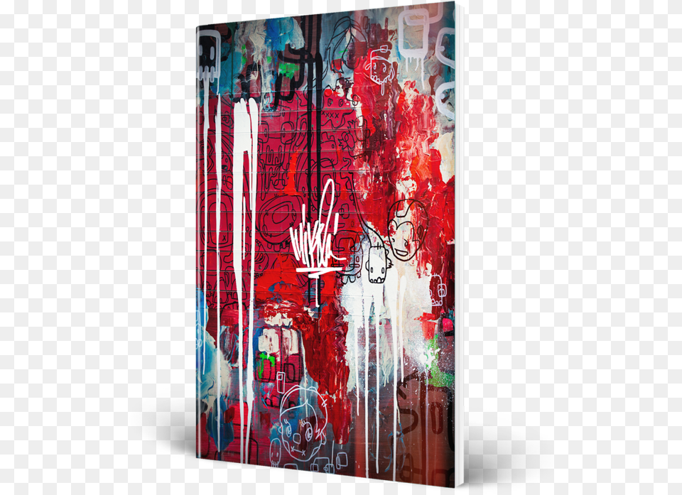 Post Traumatic Art Edition Mike Shinoda Post Traumatic Cd, Modern Art, Painting, Face, Head Png Image