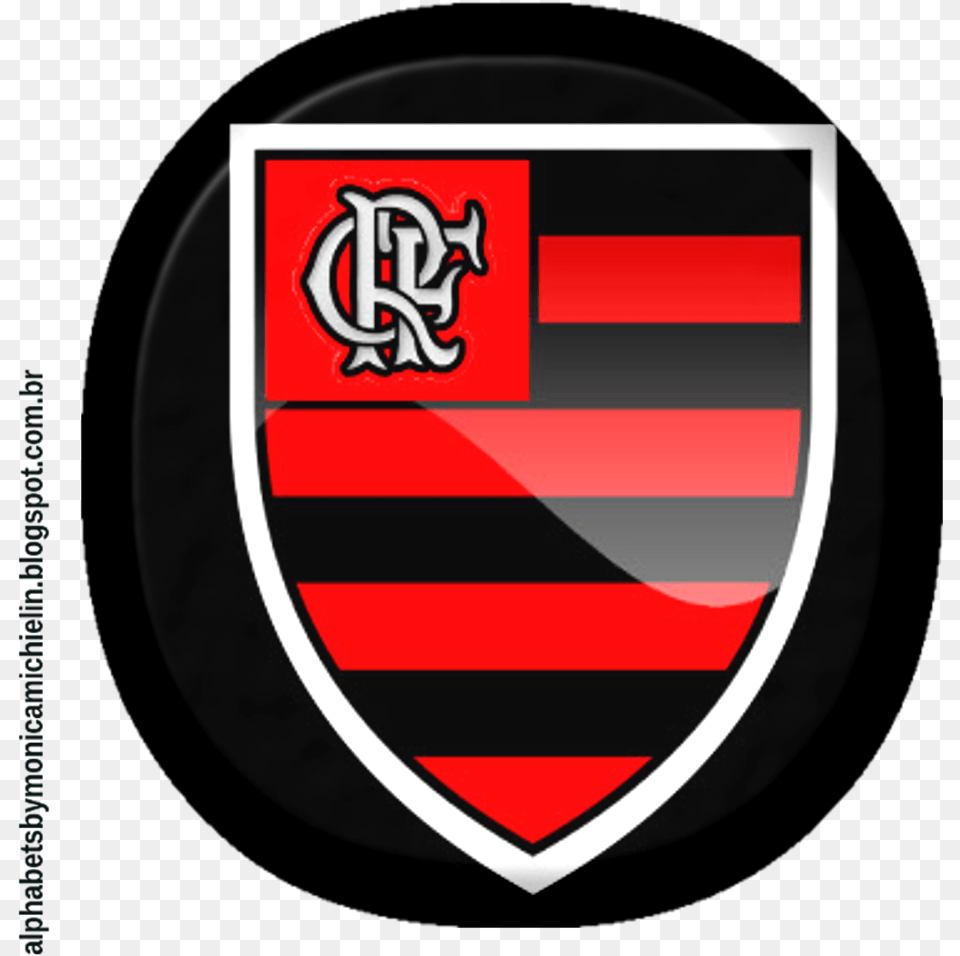 Postado H 17th August 2017 Por Mnica Maria Michielin Alfabeto Do Flamengo Letra, Armor, Shield, Can, Tin Png