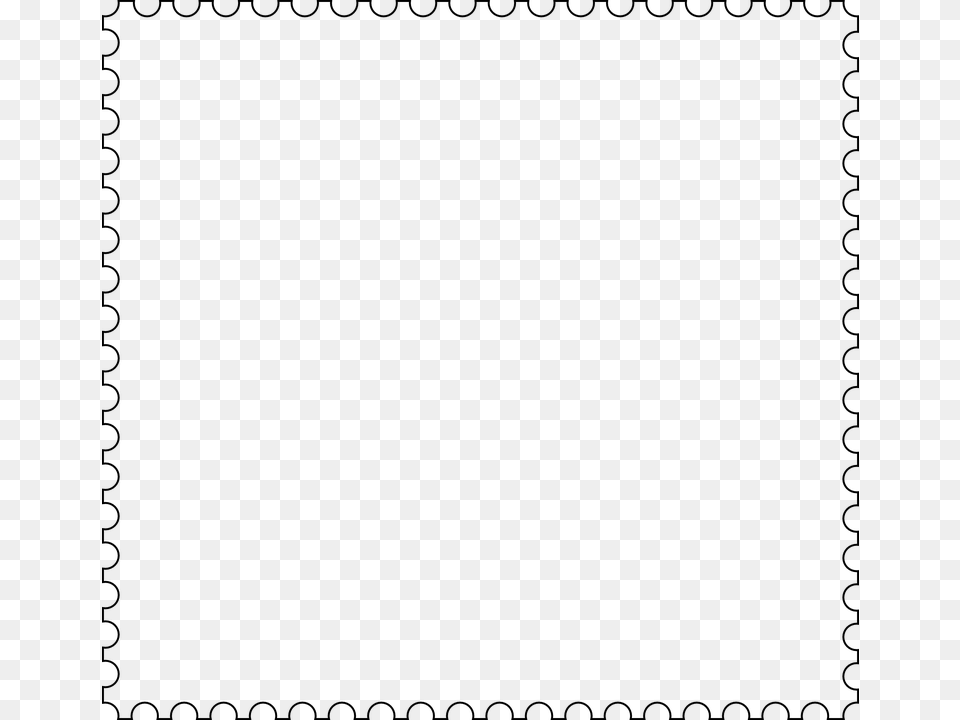 Postage Stamp, Gray Free Png Download