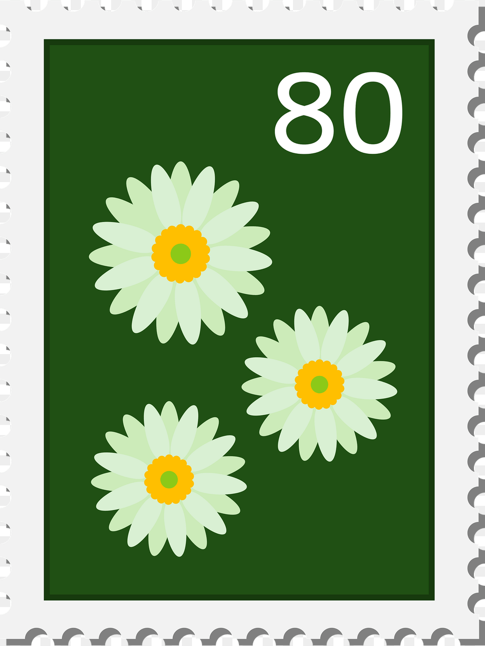 Postage Stamp Clipart, Daisy, Flower, Plant, Postage Stamp Free Transparent Png