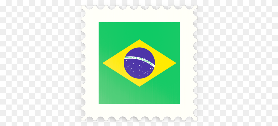 Postage Stamp Icon Brazil Flag Post Stamp, Postage Stamp Png Image