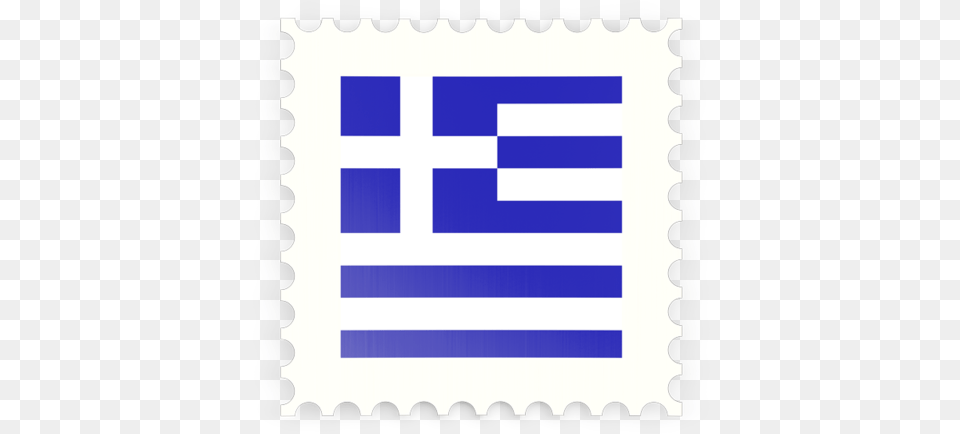 Postage Stamp Icon Emoji Flag Of Greece, Postage Stamp Free Png