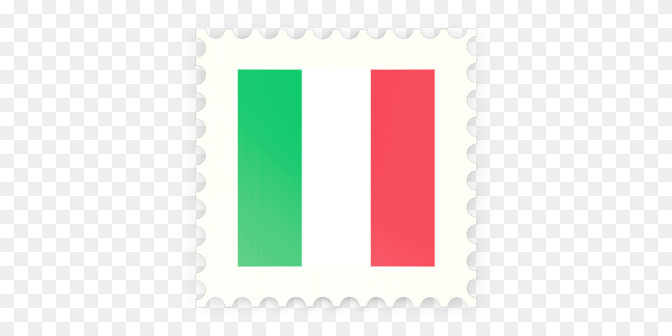 Postage Stamp Icon Illustration Of Flag Of Italy, Postage Stamp, Person Png Image