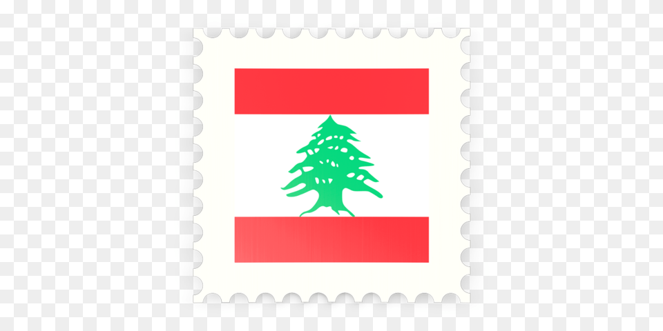 Postage Stamp Icon Illustration Of Flag Of Lebanon, Postage Stamp, Person Free Png Download