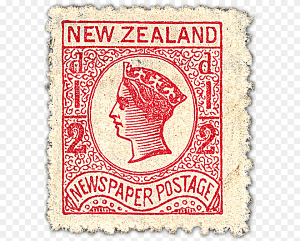 Postage Stamp Image New Zealand Newspaper Postage Stamp, Postage Stamp, Person, Face, Head Free Png