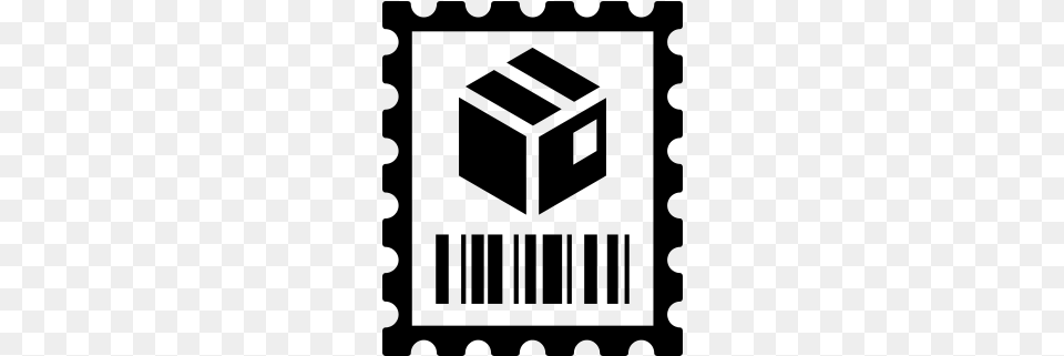 Postage Stamp Stamp Icon, Gray Free Png
