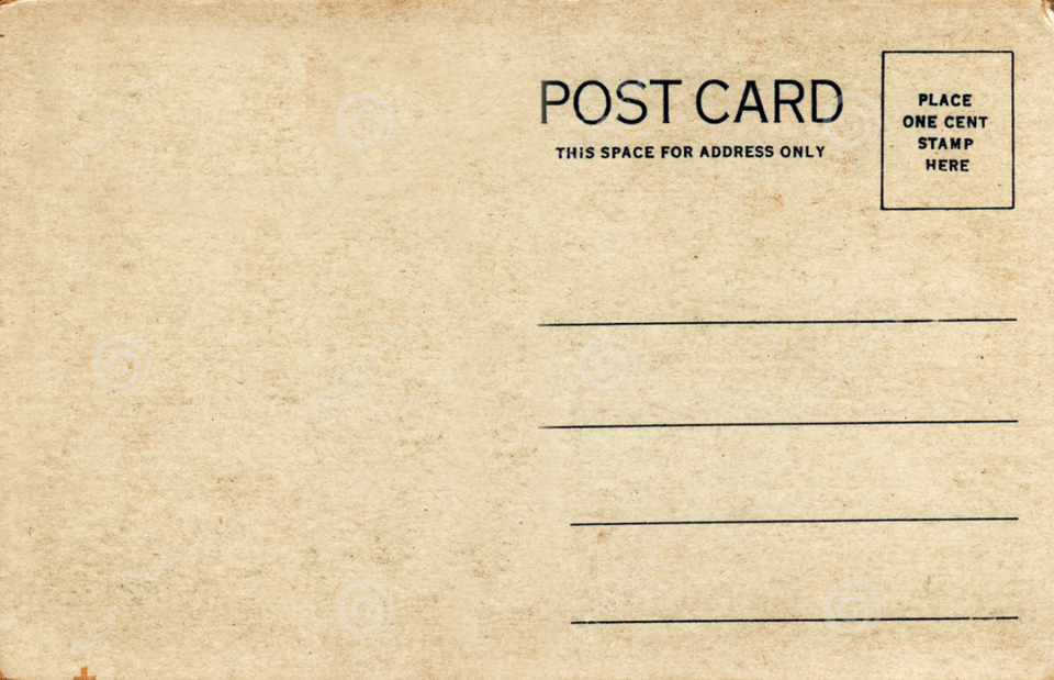 Postcard, Envelope, Mail Free Png