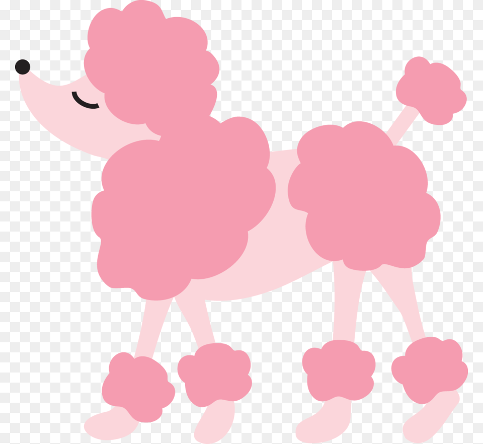 Postcard Clipart Postcard Paris Pink Poodle Clipart, Flower, Plant, Baby, Person Free Png Download