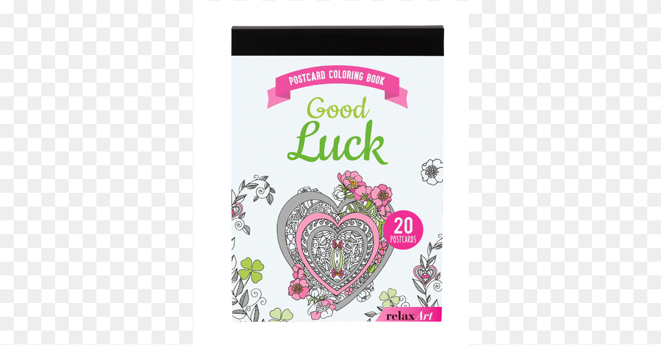 Postcard Coloring Book Good Luck Lidl, Envelope, Greeting Card, Mail, Pattern Png Image