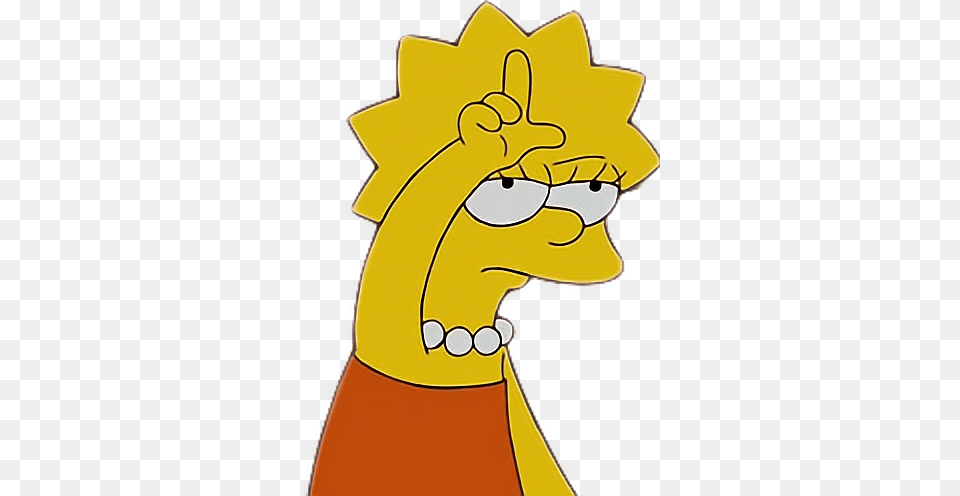 Posted Edited Lisa Simpson, Cartoon, Person Free Png Download