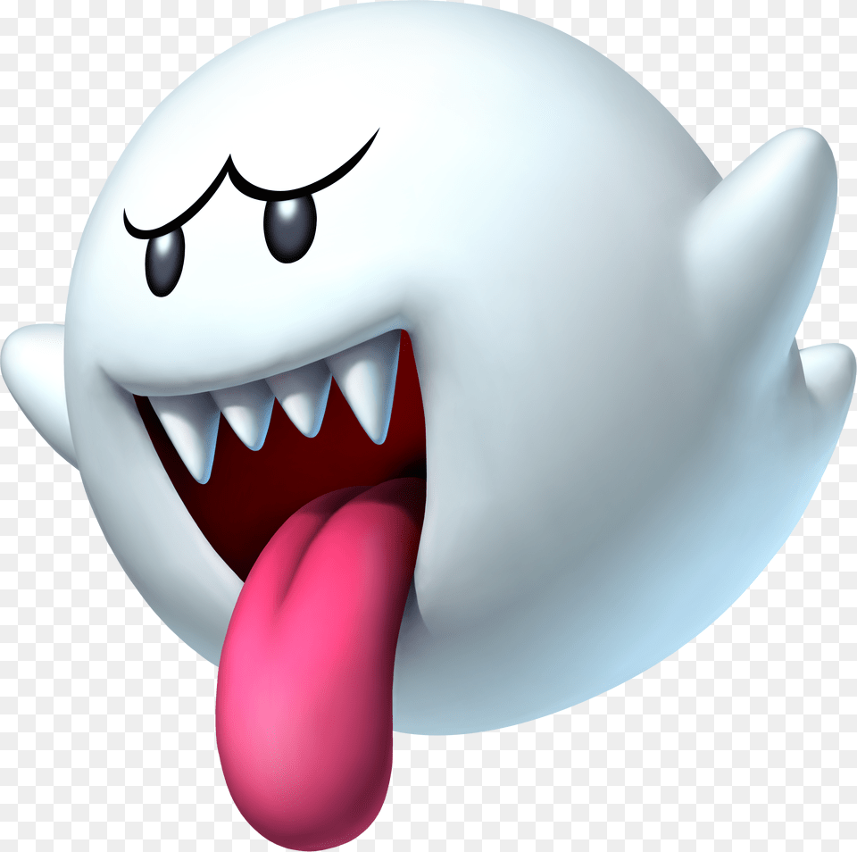 Posted Boo Mario, Body Part, Mouth, Person, Tongue Free Png