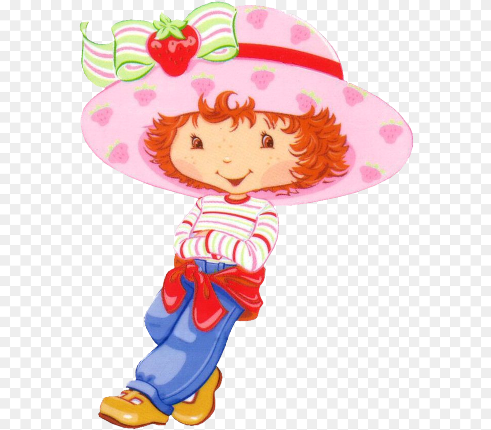 Posted By Quadcowgirl At Strawberry Shortcake Cartoon Character, Clothing, Hat, Face, Head Free Png Download