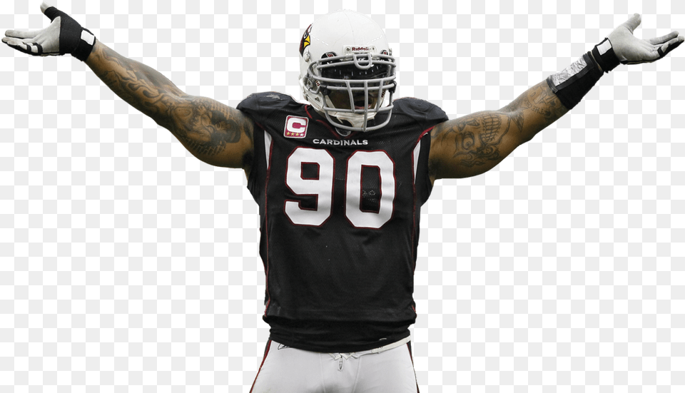 Posted Darnell Dockett, Helmet, Adult, American Football, Football Png Image