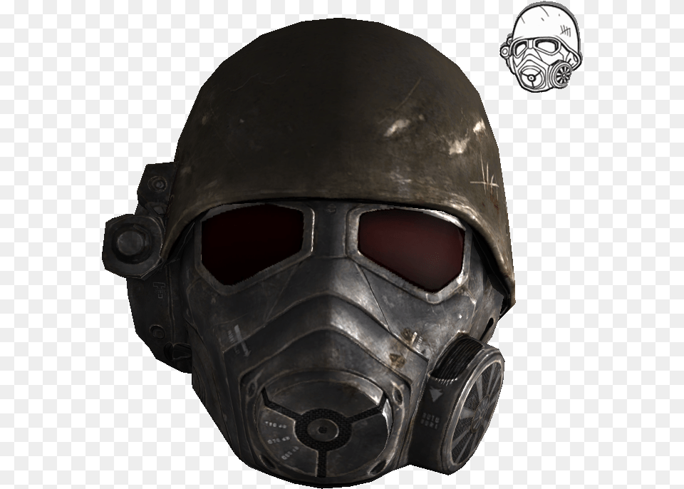 Posted Image Fallout New Vegas Desert Ranger Combat Helmet, Machine, Wheel Free Png Download