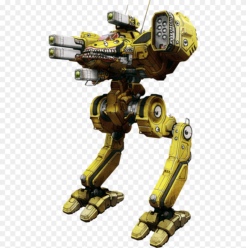Posted Image Mechwarrior Arctic Wolf, Robot, Toy, Animal, Apidae Free Transparent Png