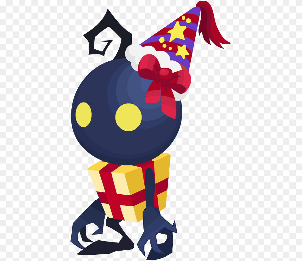 Posted Image Shadow Heartless Kingdom Hearts, Clothing, Hat, Party Hat, Dynamite Free Png Download