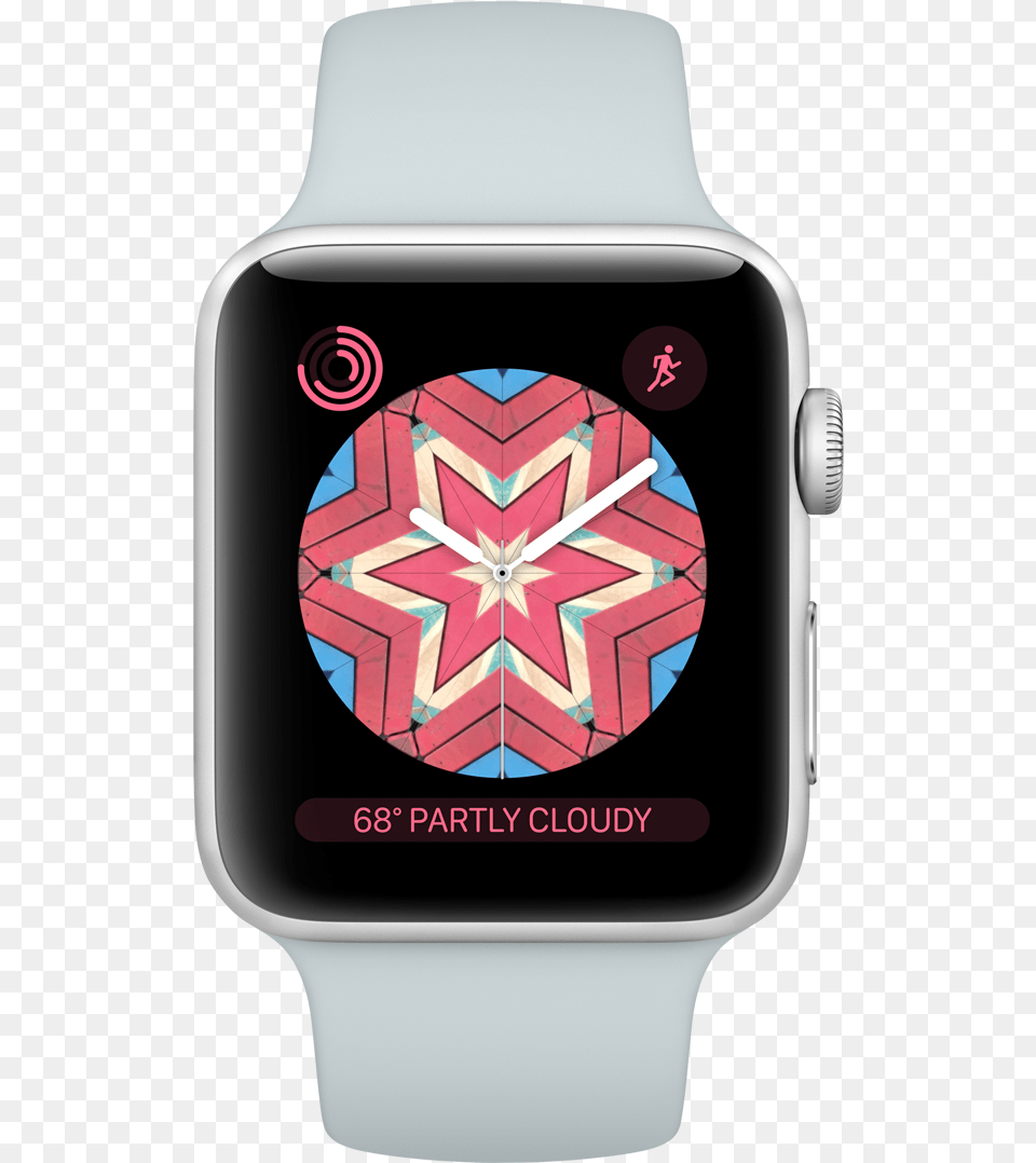 Posted Iwatch 4 Watch Face Image Apple Watch Kaleidoscope, Arm, Body Part, Person, Wristwatch Png