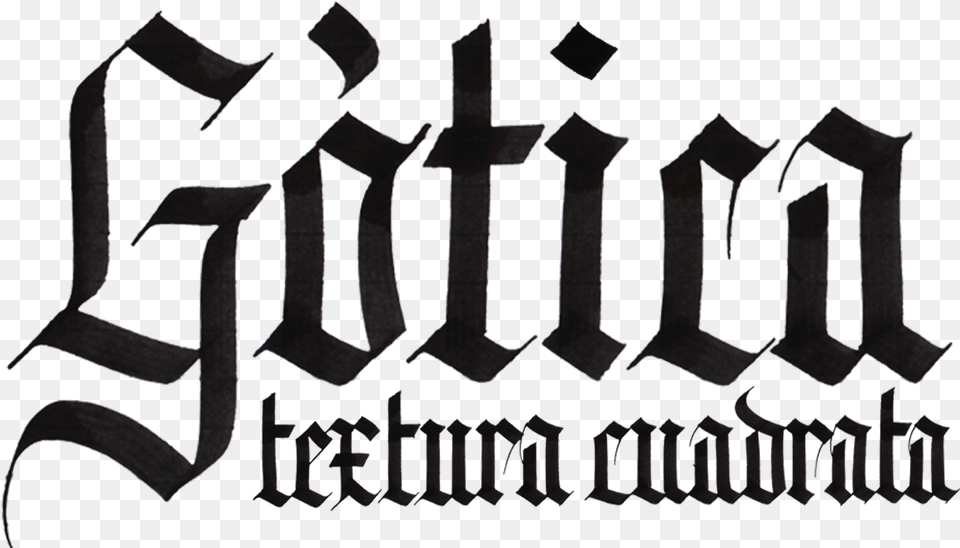 Posted On 13 Abril 2018 13 Abril 2018 Por Tobes Gotica Textura, Calligraphy, Handwriting, Text, Cross Free Png Download