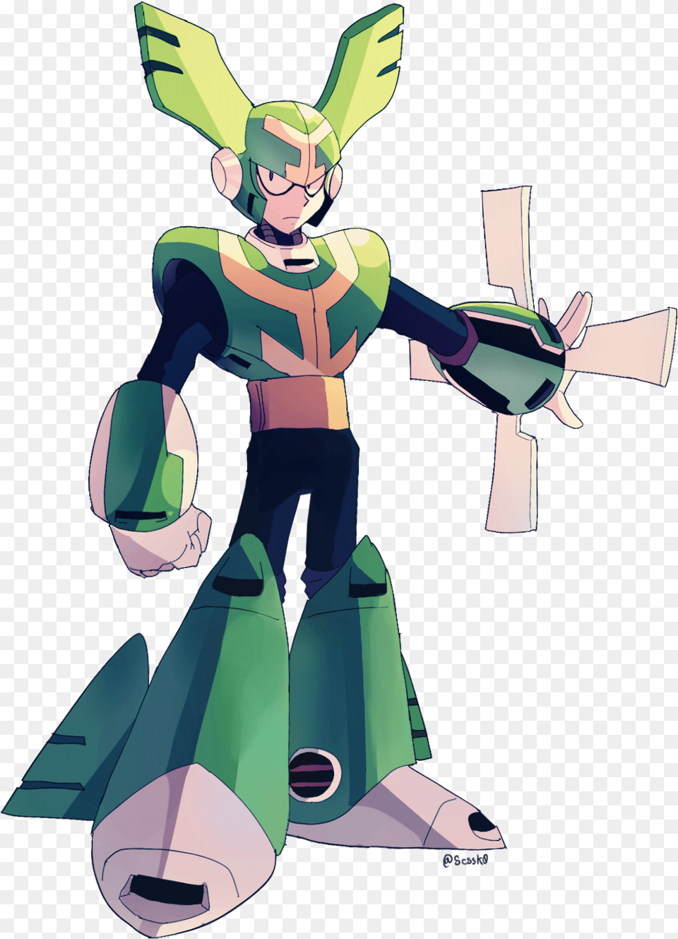 Posted On January 24 At Mega Man Tornado Man, Adult, Person, Female, Woman Free Png Download
