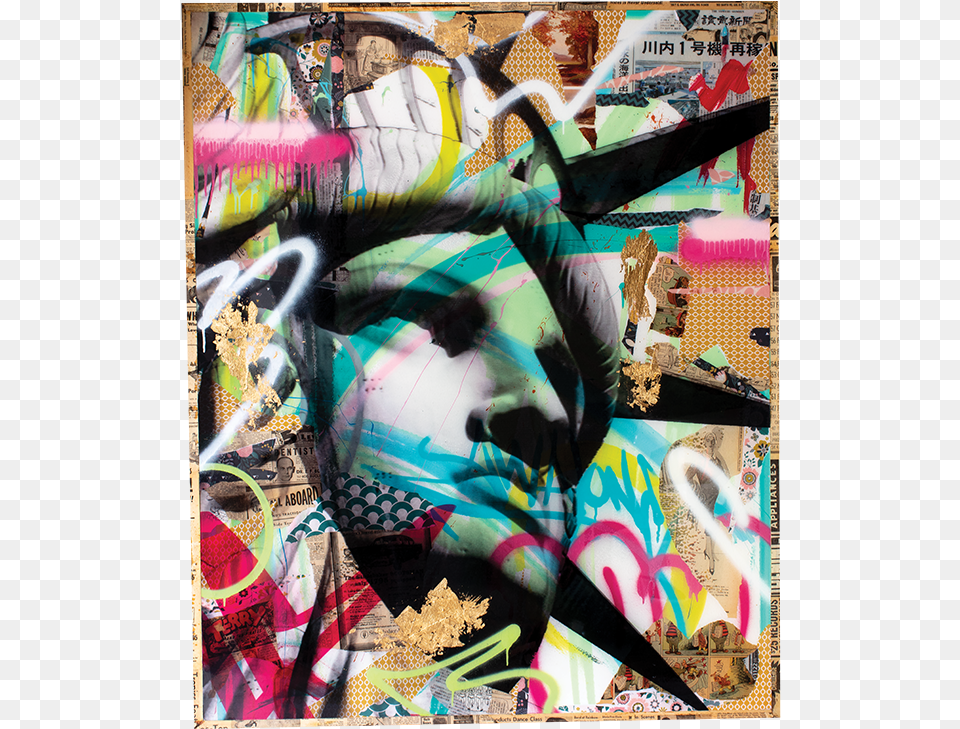 Poster, Art, Collage, Painting, Person Png