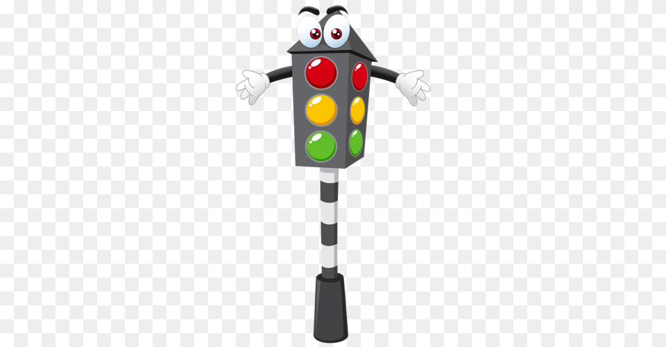 Poster Clip Art Cartoon And School, Light, Traffic Light Free Png Download