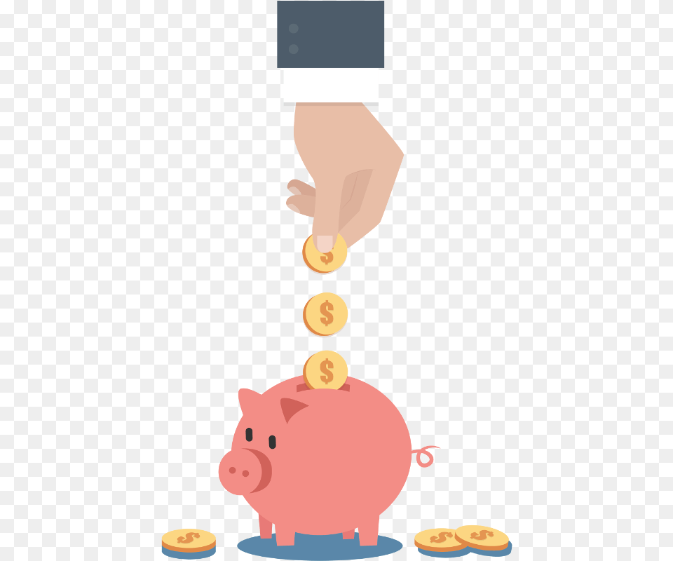 Poster For Save Money, Piggy Bank, Animal, Bear, Mammal Free Png