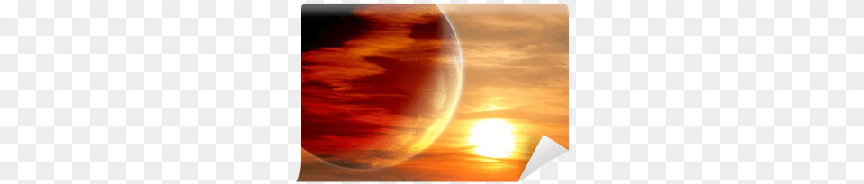 Poster Frenta39s Fantastic Sunset In Alien Planet, Sky, Sunrise, Nature, Outdoors Free Png Download