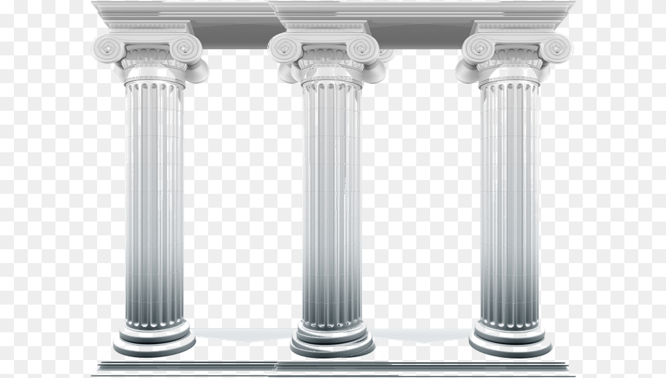 Poster Glog By Boo126 3 Pillars, Architecture, Pillar Free Png Download