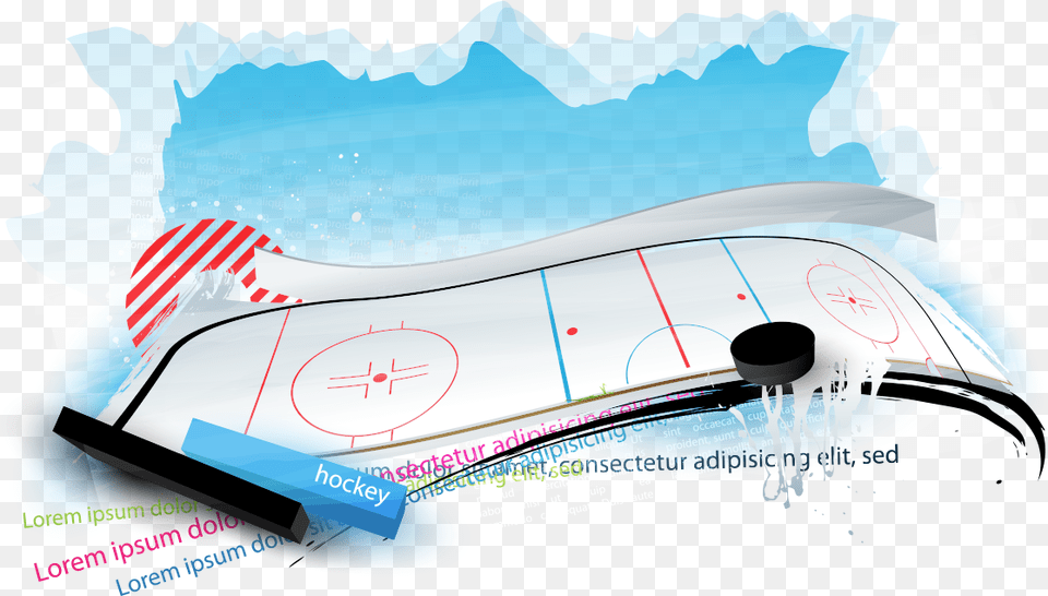 Poster Ice Hockey Silhouette Illustration Bobsleigh, Rink, Skating, Sport Free Transparent Png