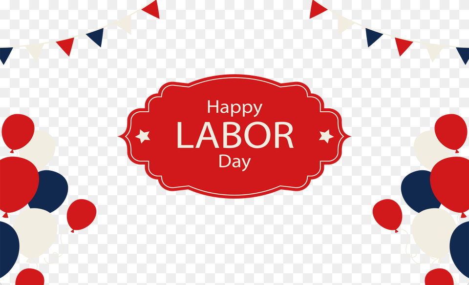 Poster Labor Day International Workers Day Balloon Labor Day Border, Food, Ketchup, People, Person Free Png Download