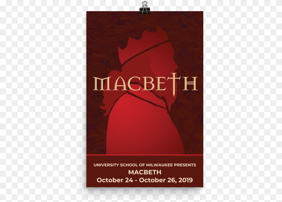 Poster Macbeth Poster, Book, Novel, Publication, Advertisement Free Transparent Png
