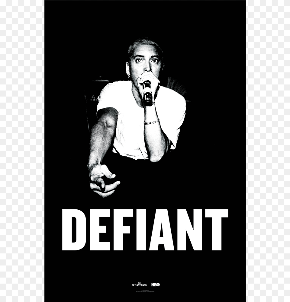 Poster Marilyn Manson The Defiant Ones, Adult, Person, Microphone, Man Free Png Download