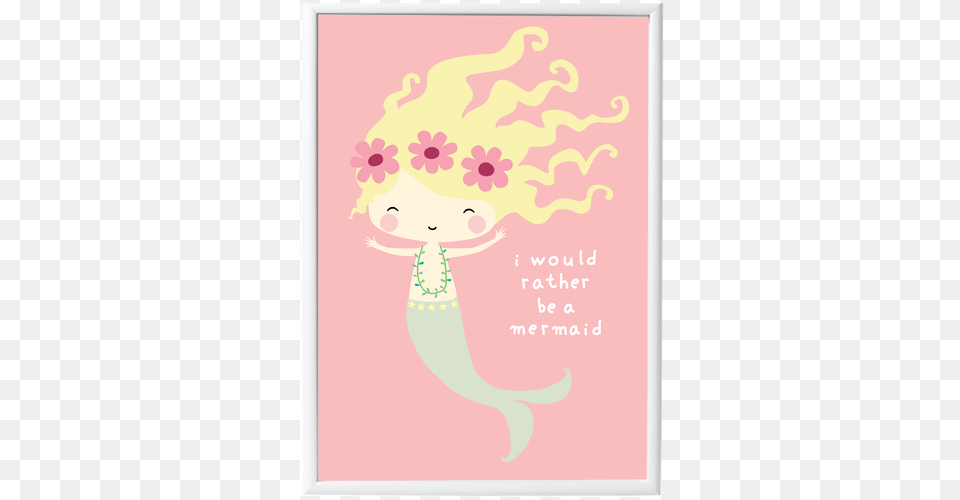 Poster Mermaid Little Lovely Company Poster Zeemeermin, Envelope, Greeting Card, Mail, Advertisement Png